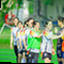 数据归档文件夹图标，荧光绿轮廓